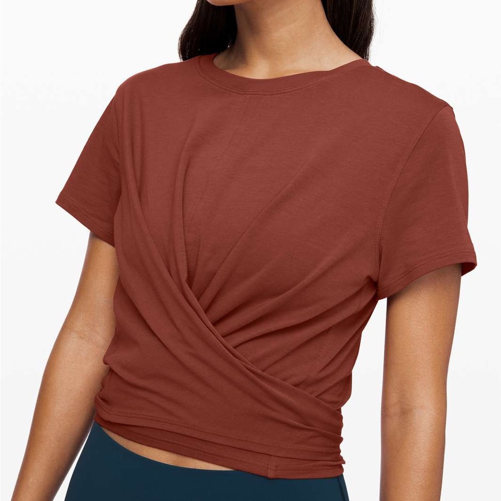 Lululemon Time To Restore Short Sleeve Shirt